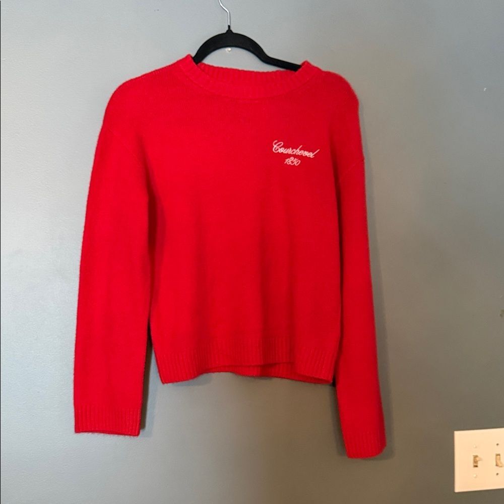 Universal Thread Vibrant Red Crew Neck Sweater